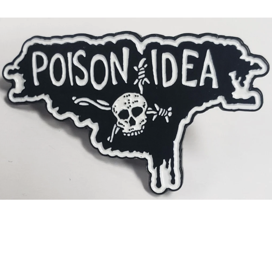 Poison Idea - Barb Wire - Metal Badge